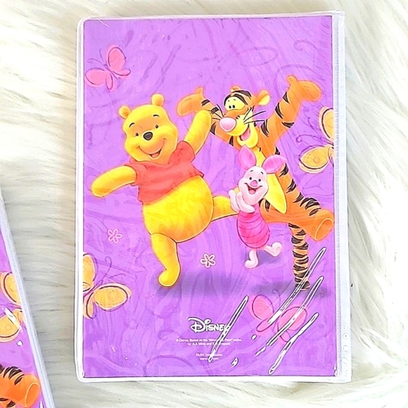 Vintage Y2K Disney Purple Winnie-the-Pooh Eeyore Tigger Piglet Set Photo Album - Picture 6 of 12